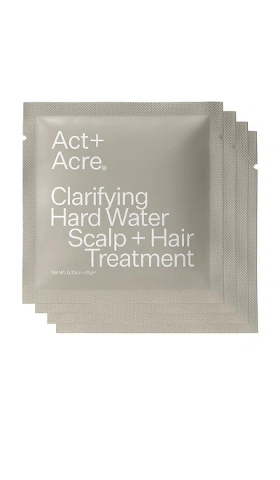 Act+acre Clarifying Hard Water Scalp Treatment For Scalp + Hair Build-up