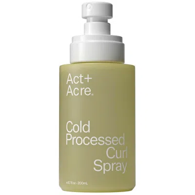 Act+acre Cold Processed Curl Spray 200ml In Default Title