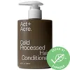 Act+acre Cold Processed Hair Conditioner With 1% Vitamin B-5 10 oz / 284 ml