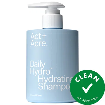Act+acre Daily Hydro Hydrating Shampoo For Dry, Damaged Hair 10 Oz/296 ml