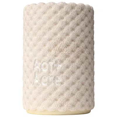 Act+acre Microfiber Hair Towel In White