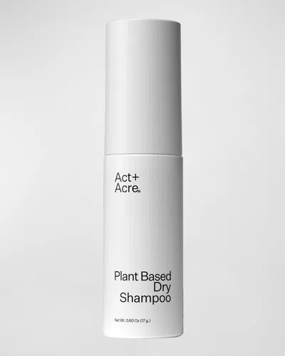 Act+acre Plant Based Dry Shampoo, 0.6 Oz. In White