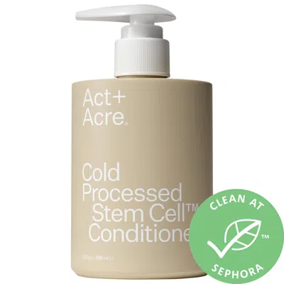 Act+acre Stem Cell Conditioner For Thicker+ Fuller-looking Hair 10 oz In White