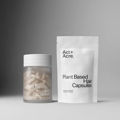 Act+acre Thick + Full Capsules In White
