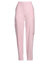 Act N°1 Woman Pants Pink Size S Wool, Elastane