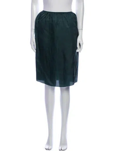 Pre-owned Act N°1 Knee-length Skirt In Green