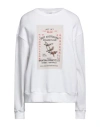 Act N°1 Woman Sweatshirt White Size S Cotton In White