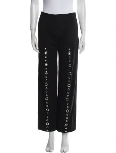 Pre-owned Act N°1 Wool Wide Leg Pants In Blue