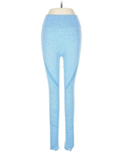 Pre-owned Acta Yoga Pants In Blue