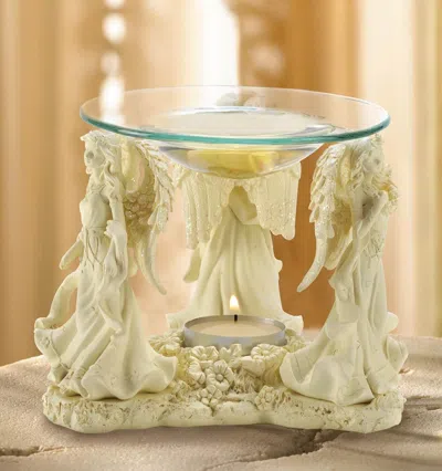 Actifo Angel Trio Oil Warmer - White In Neutral