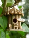 Actifo Bed And Breakfast Wood Birdhouse - Multicolor