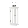 Actifo Candle Lantern 20.5" - White