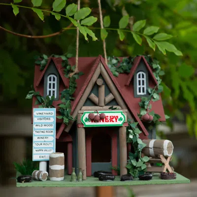 Actifo Cottage Winery Birdhouse - Multicolor