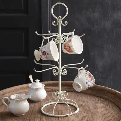 Actifo Evelyn Mug Rack In White