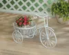 Actifo Metal Tricycle Planter - White