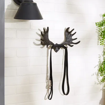 Actifo Moose Antler Wall Hook - Black