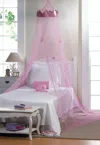 Actifo Princess Crown Bed Canopy - Pink
