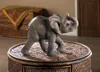 Actifo Realistic Happy Elephant Figurine - Multicolor