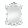 Actifo Royal Distressed Wall Mirror - White