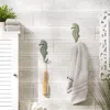 Actifo Seahorse Wall Hooks Set Of 2 - Green