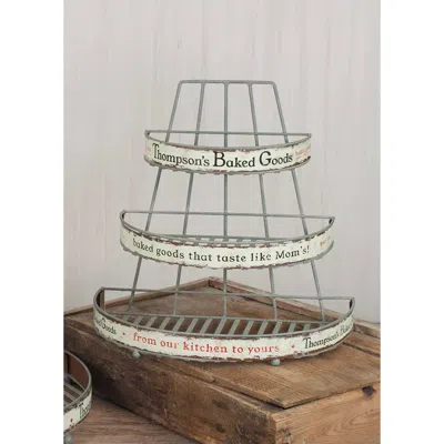 Actifo Small Thompson's Baked Goods Rack In Metallic