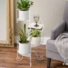 Actifo Spiral Staircase Plant Stand - White