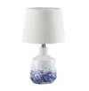 Actifo Splash Porcelain Table Lamp - White