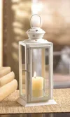 Actifo Star Candle Lantern 8" - White