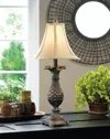 Actifo Stately Pineapple Table Lamp - Brown
