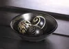 Shop Actifo Tribal Style Wood Bowl With Three Carved Balls - Black