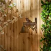 Actifo Welcome Sign Bracket With Bird And Bell - Brown