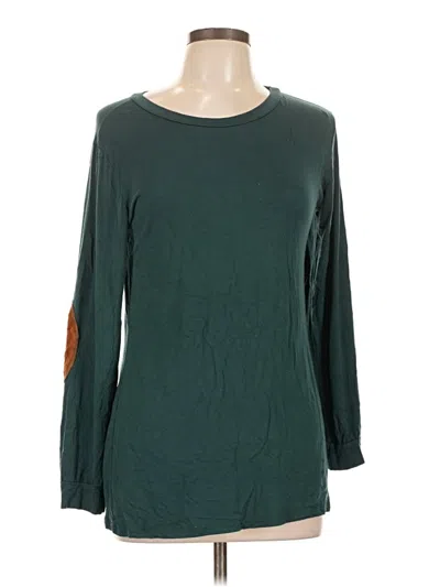 Pre-owned Acting Pro 3/4 Sleeve T-shirt In Green