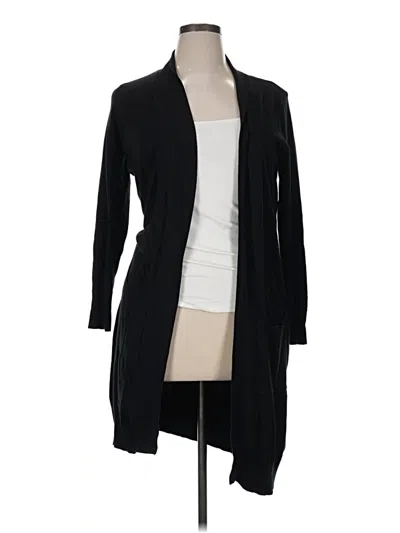 Pre-owned Acting Pro Cardigan Sweater In Black