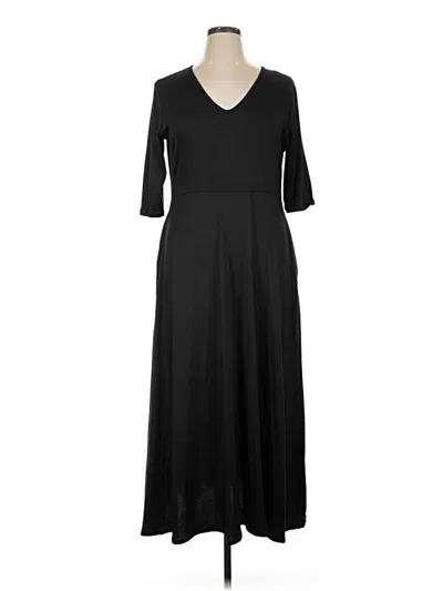 Pre-owned Acting Pro Casual Dress In Black