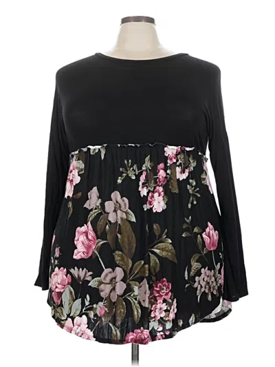 Pre-owned Acting Pro Casual Dress In Black