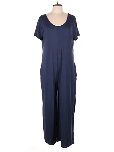 Pre-owned Acting Pro Jumpsuit In Blue