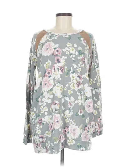 Pre-owned Acting Pro Long Sleeve T-shirt In Gray