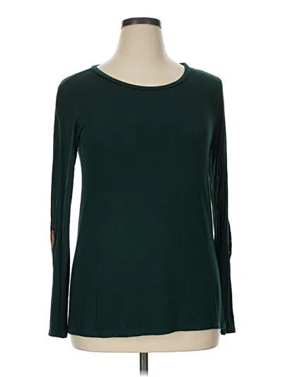 Pre-owned Acting Pro Long Sleeve T-shirt In Green