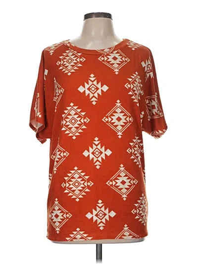Pre-owned Acting Pro Short Sleeve T-shirt In Orange