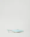 Actitude By Twinset Escarpins Mules En Vernis In Blue