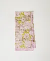 Actitude By Twinset Keffieh Avec Imprimé Floral In Pink