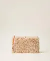 Actitude By Twinset Pochette Myfo En Fausse Fourrure In Multi
