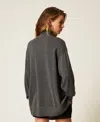 Actitude By Twinset Pull Col Montant Oversize In Gray