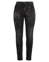 Actitude By Twinset Woman Jeans Black Size 32 Cotton, Elastane In Black