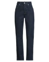 Actitude By Twinset Woman Jeans Blue Size 27 Cotton, Elastane In Blue