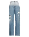 Actitude By Twinset Woman Jeans Blue Size 29 Cotton In Blue