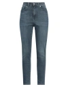 Actitude By Twinset Woman Jeans Blue Size 30 Cotton, Elastane In Blue