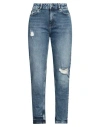 Actitude By Twinset Woman Jeans Blue Size 31 Cotton, Elastane In Blue