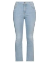 Actitude By Twinset Woman Jeans Blue Size 30 Cotton, Elastane In Blue