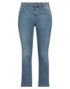 Actitude By Twinset Woman Jeans Blue Size 32 Cotton, Elastane In Blue